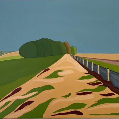 Hackpen Path #2 oil on linen SOLD